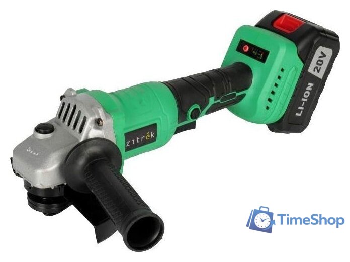 Угловая шлифмашина Zitrek ZKAG20-125 PRO 083-1078 (с 1-им АКБ, кейс) - Изображение №4 — Интернет-магазин Time-Shop