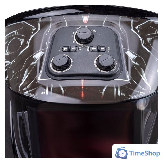 Сварочная маска FoxWeld Корунд Мега 5989 (черный) - Изображение №9 — Интернет-магазин Time-Shop