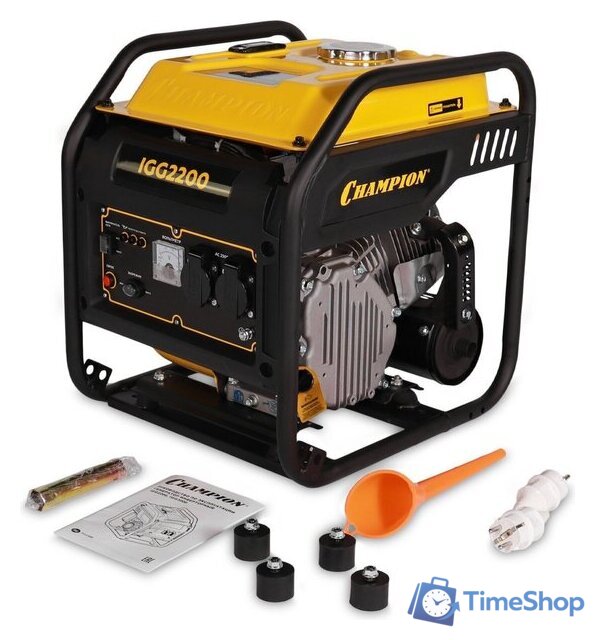 Бензиновый генератор Champion IGG2200 - Изображение №6 — Интернет-магазин Time-Shop
