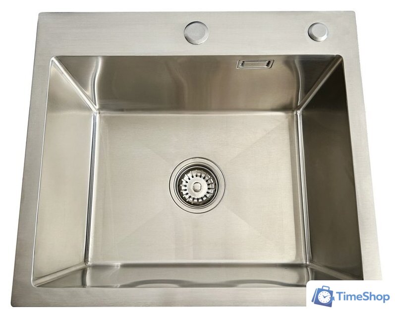 Кухонная мойка Blantek LS-5848S Brushed - Изображение №1 — Интернет-магазин Time-Shop
