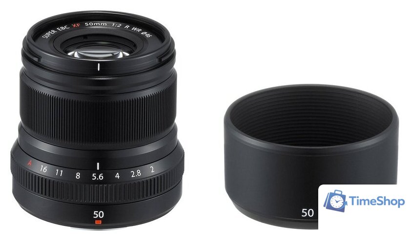Объектив FUJINON XF50mm F2 R WR (черный) - Изображение №4 — Интернет-магазин Time-Shop