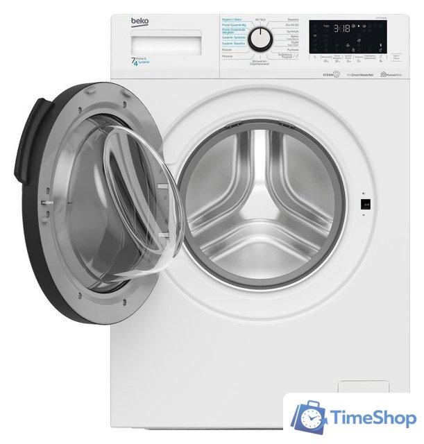 Стирально-сушильная машина BEKO HTV7716XW - Изображение №3 — Интернет-магазин Time-Shop
