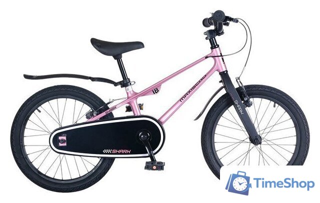Детский велосипед Maxiscoo Shark Sport 18 2025 MSC-SH1843 (розовый жемчуг) - Изображение №1 — Интернет-магазин Time-Shop