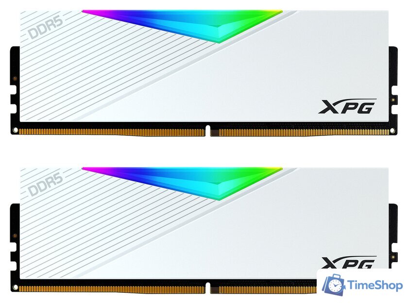 Оперативная память ADATA XPG Lancer RGB 2x32ГБ DDR5 6400МГц AX5U6400C3232G-DCLARWH - Изображение №1 — Интернет-магазин Time-Shop
