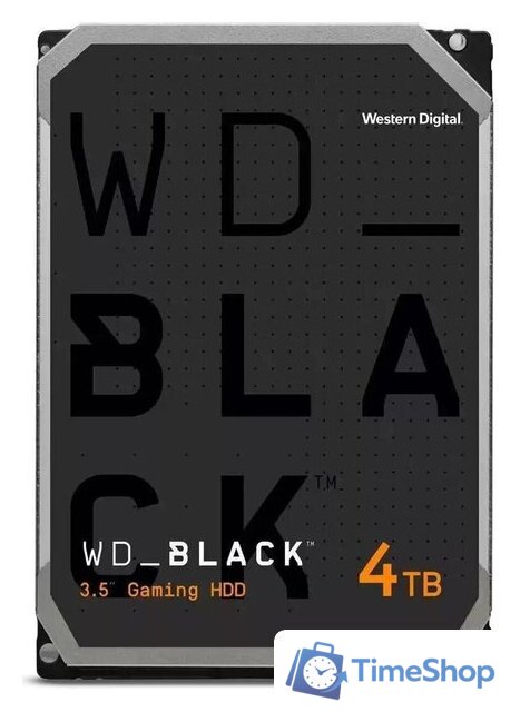 Жесткий диск WD Black 4TB WD4006FZBX - Изображение №1 — Интернет-магазин Time-Shop