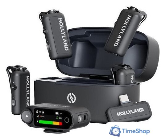 Радиосистема Hollyland LARK MAX 2 Combo 4-Person Version - Изображение №1 — Интернет-магазин Time-Shop