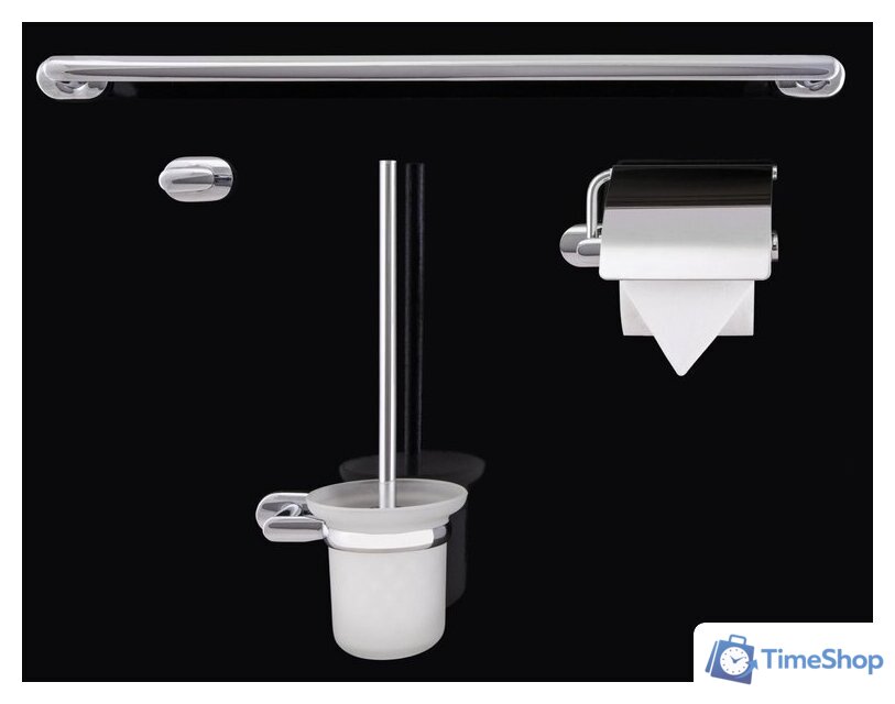 Набор для туалета Rubineta Este 670117 (хром) - Изображение №1 — Интернет-магазин Time-Shop