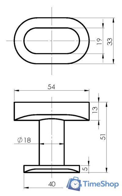 Набор для туалета Rubineta Este 670117 (хром) - Изображение №3 — Интернет-магазин Time-Shop