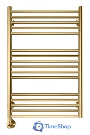 Полотенцесушитель TERMINUS Аврора П16 500х800 нп (матовое золото) - Изображение №1 — Интернет-магазин Time-Shop