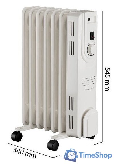 Масляный радиатор Gotze & Jensen OH701 - Изображение №6 — Интернет-магазин Time-Shop