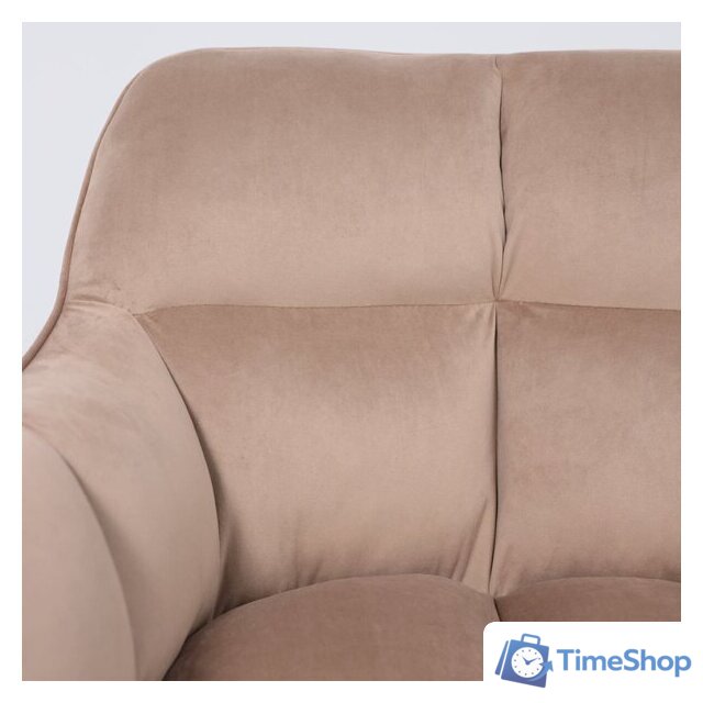 Интерьерное кресло AksHome Virginia (велюр, капучино HCJ-11/черный) - Изображение №13 — Интернет-магазин Time-Shop