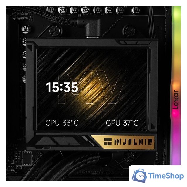 Система жидкостного охлаждения для процессора Thermalright Mjolnir Vision 360 UB PRO ARGB (черный) - Изображение №8 — Интернет-магазин Time-Shop