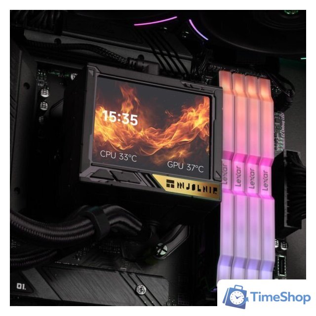 Система жидкостного охлаждения для процессора Thermalright Mjolnir Vision 360 UB PRO ARGB (черный) - Изображение №10 — Интернет-магазин Time-Shop