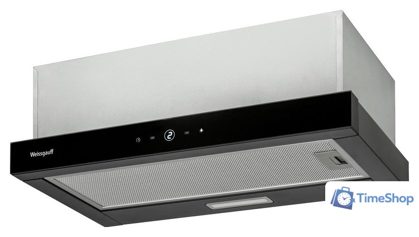 Кухонная вытяжка Weissgauff TEL 600 TC BL - Изображение №1 — Интернет-магазин Time-Shop