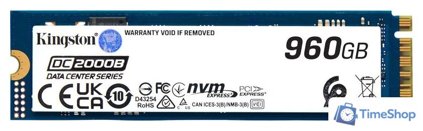 SSD Kingston DC2000B 960GB SEDC2000BM8/960G - Изображение №1 — Интернет-магазин Time-Shop