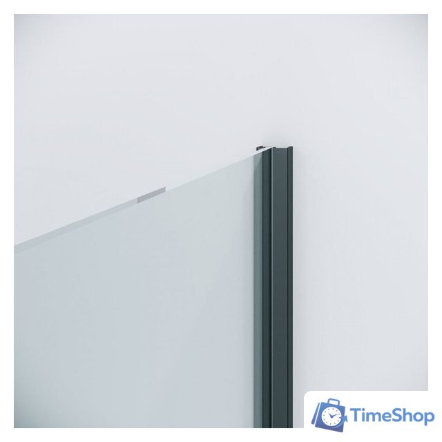 Душевая дверь Niagara Nova NG-34-12AGR 120x195 (графит/прозрачное стекло) - Изображение №3 — Интернет-магазин Time-Shop