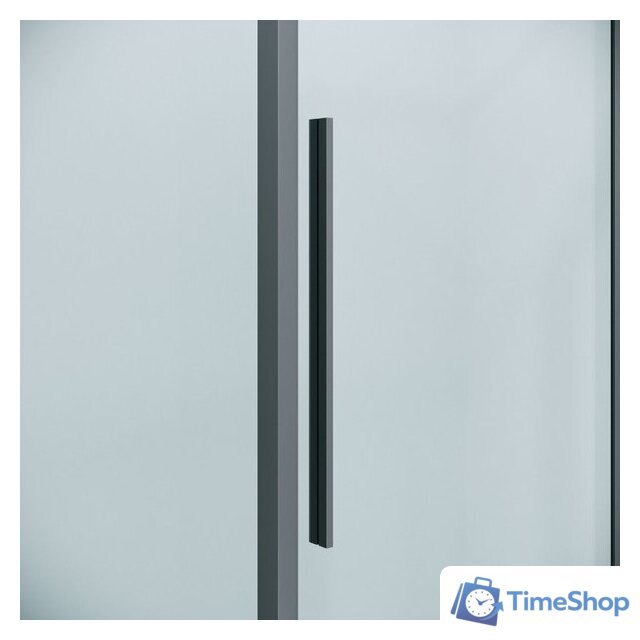 Душевая дверь Niagara Nova NG-34-12AGR 120x195 (графит/прозрачное стекло) - Изображение №2 — Интернет-магазин Time-Shop