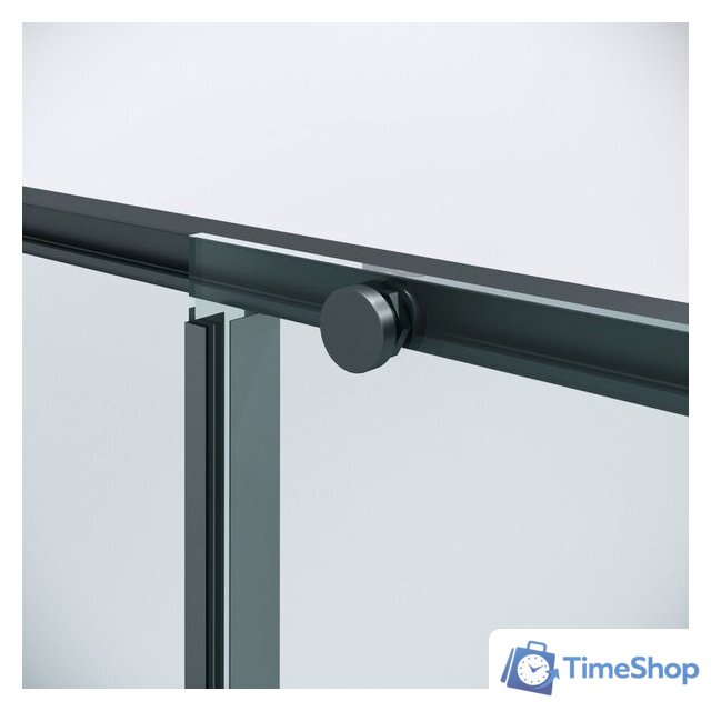 Душевая дверь Niagara Nova NG-34-12AGR 120x195 (графит/прозрачное стекло) - Изображение №5 — Интернет-магазин Time-Shop