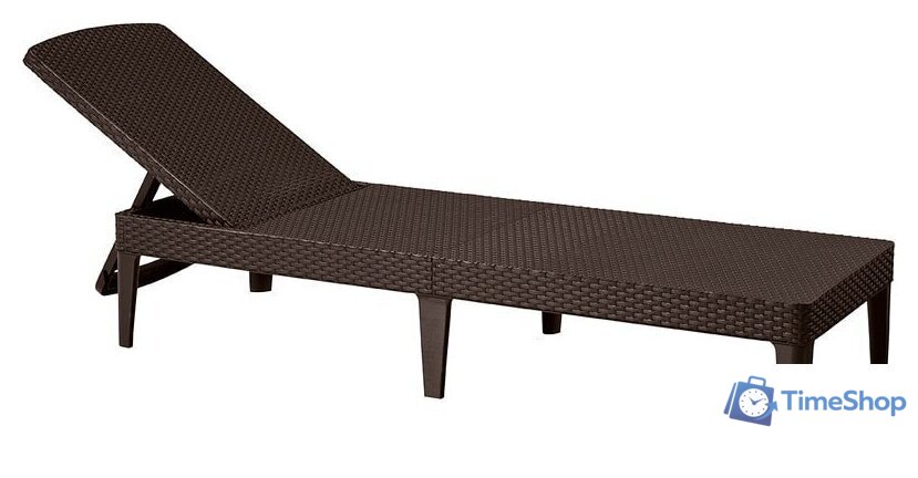 Шезлонг Keter Jaipur Sun (коричневый) - Изображение №1 — Интернет-магазин Time-Shop