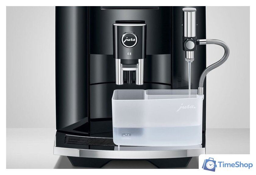 Кофемашина JURA E8 Piano Black 15355 - Изображение №9 — Интернет-магазин Time-Shop