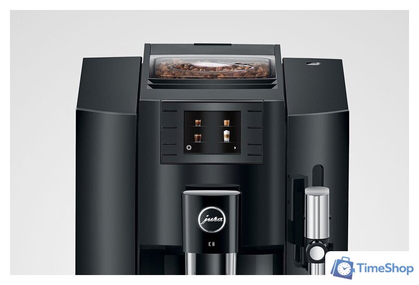 Кофемашина JURA E8 Piano Black 15355 - Изображение №6 — Интернет-магазин Time-Shop