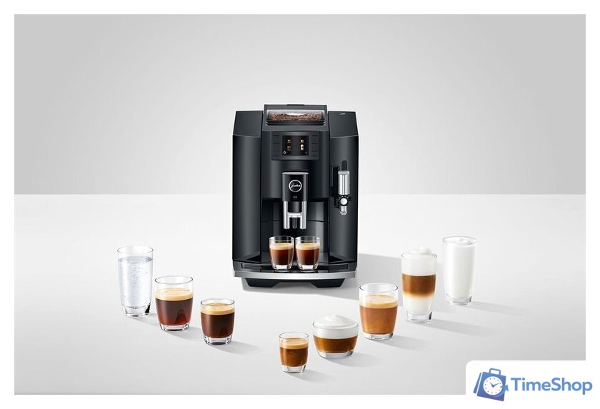 Кофемашина JURA E8 Piano Black 15355 - Изображение №12 — Интернет-магазин Time-Shop