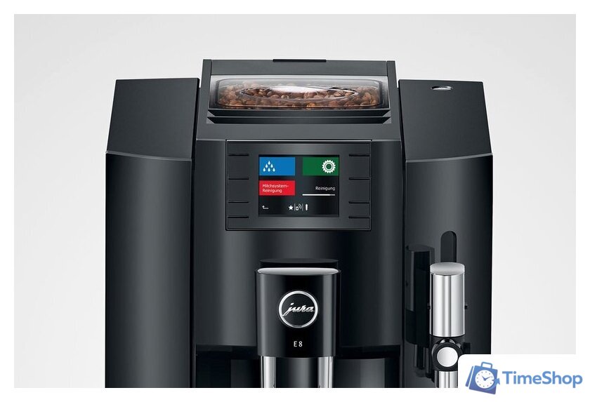 Кофемашина JURA E8 Piano Black 15355 - Изображение №7 — Интернет-магазин Time-Shop