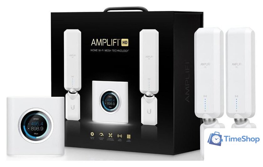 Wi-Fi система Ubiquiti AmpliFi Mesh Wi-Fi System AFi-HD - Изображение №5 — Интернет-магазин Time-Shop