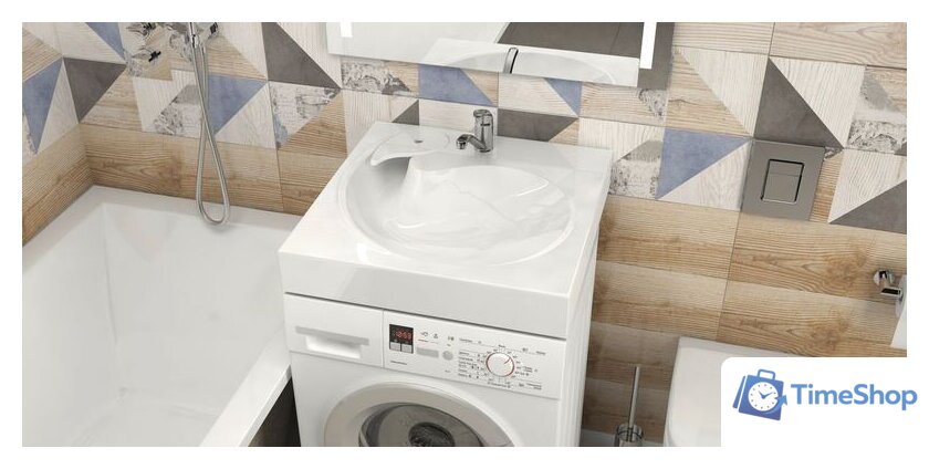 Умывальник Berge BRS-6060 Gloss (с сифоном) - Изображение №2 — Интернет-магазин Time-Shop