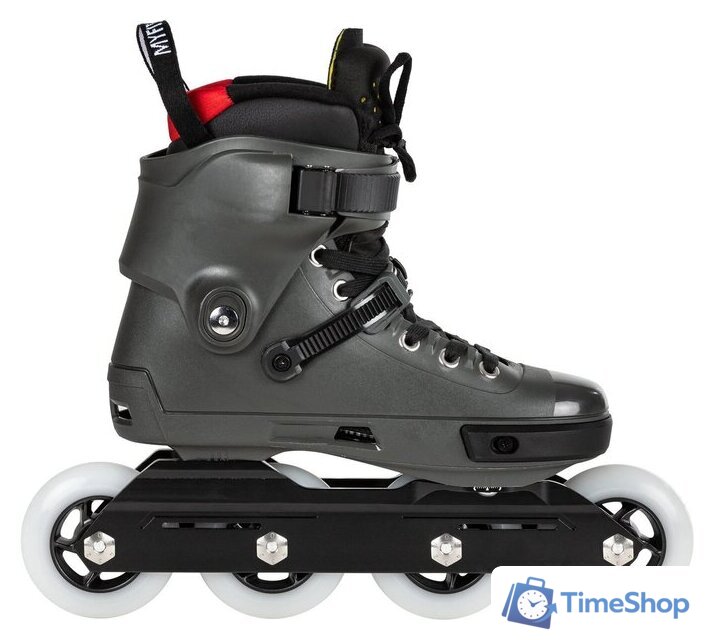Роликовые коньки Powerslide Next Charcoal 90 908408 (р. 42-43) - Изображение №1 — Интернет-магазин Time-Shop