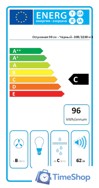 Кухонная вытяжка Falmec Lumen Design Island 175 800 м3/ч (нержавеющая сталь, левая) - Изображение №3 — Интернет-магазин Time-Shop