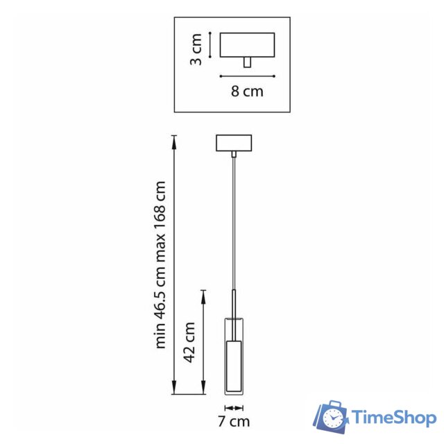 Подвесная люстра Lightstar Cilino 756014 - Изображение №2 — Интернет-магазин Time-Shop
