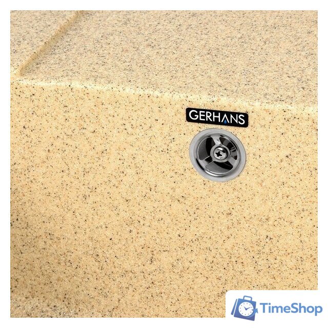 Кухонная мойка Gerhans B27 (песочный) - Изображение №5 — Интернет-магазин Time-Shop