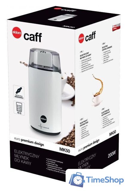 Электрическая кофемолка Eldom MK50 - Изображение №9 — Интернет-магазин Time-Shop