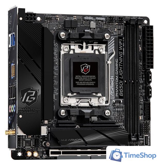 Материнская плата ASRock B650I Lightning WiFi - Изображение №5 — Интернет-магазин Time-Shop