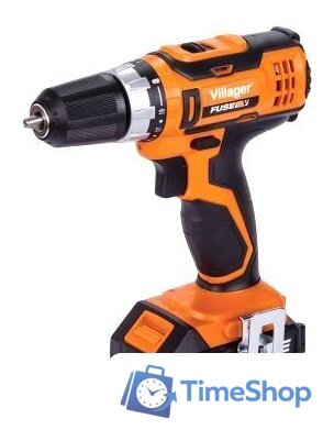 Дрель-шуруповерт Villager Fuse VLN 3220 2BSC 056357 (с 2-мя АКБ, кейс, оснастка) - Изображение №1 — Интернет-магазин Time-Shop