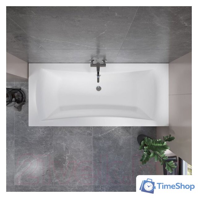 Ванна Lauter Belgravia 180x80 21110180 (с ножками) - Изображение №9 — Интернет-магазин Time-Shop