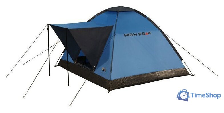 Треккинговая палатка High Peak Beaver 3 10167 (синий) - Изображение №1 — Интернет-магазин Time-Shop