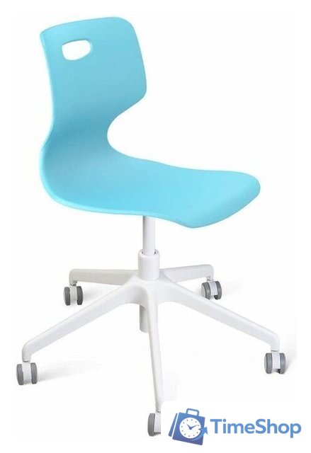 Компьютерное кресло Sheffilton SHT-ST58/S154 a5-7 (голубой/белый) - Изображение №1 — Интернет-магазин Time-Shop