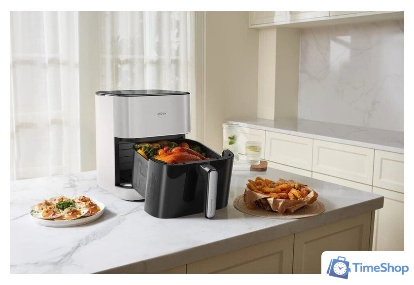 Аэрогриль (аэрофритюрница) Mova AeroChef FD10s Pro (белый) - Изображение №16 — Интернет-магазин Time-Shop