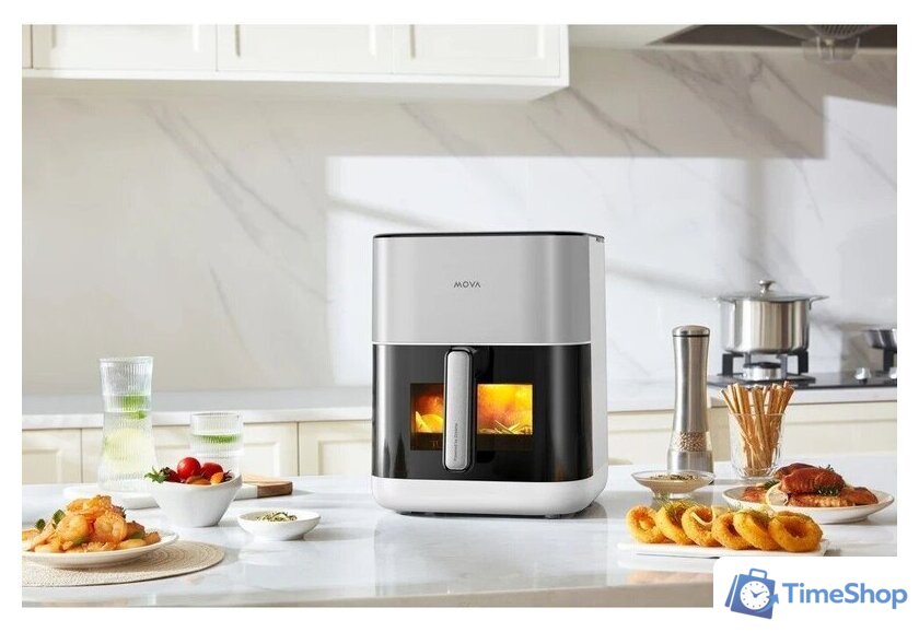 Аэрогриль (аэрофритюрница) Mova AeroChef FD10s Pro (белый) - Изображение №15 — Интернет-магазин Time-Shop