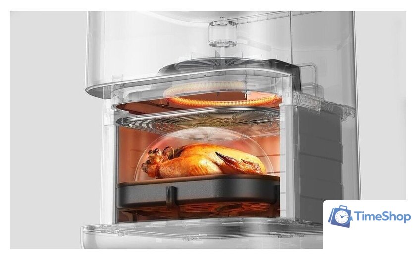 Аэрогриль (аэрофритюрница) Mova AeroChef FD10s Pro (белый) - Изображение №13 — Интернет-магазин Time-Shop