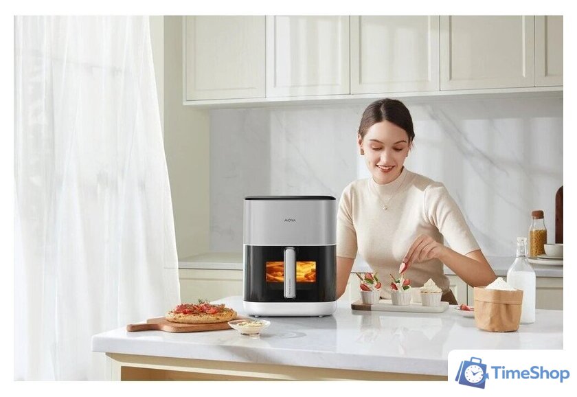 Аэрогриль (аэрофритюрница) Mova AeroChef FD10s Pro (белый) - Изображение №14 — Интернет-магазин Time-Shop