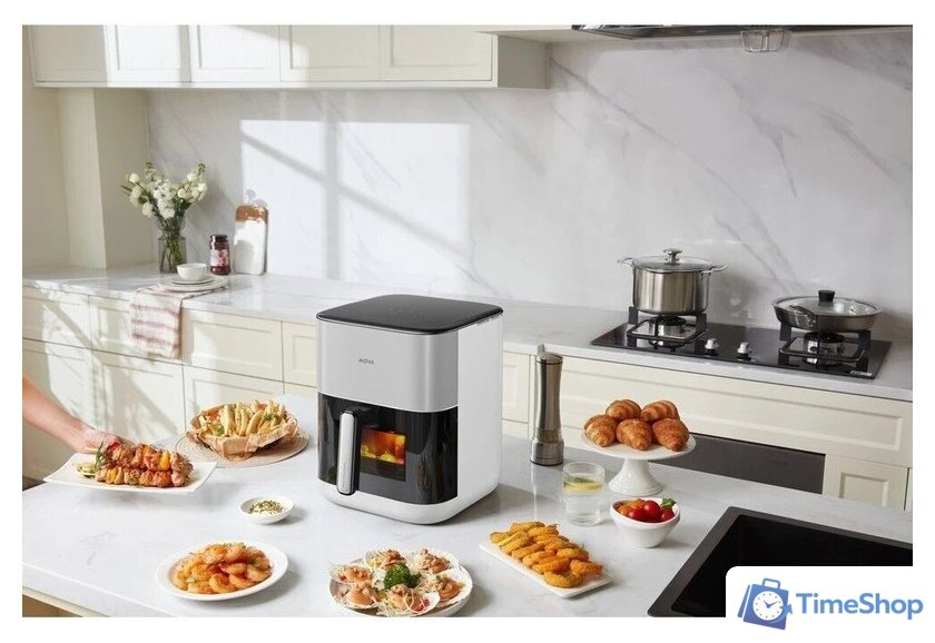 Аэрогриль (аэрофритюрница) Mova AeroChef FD10s Pro (белый) - Изображение №18 — Интернет-магазин Time-Shop
