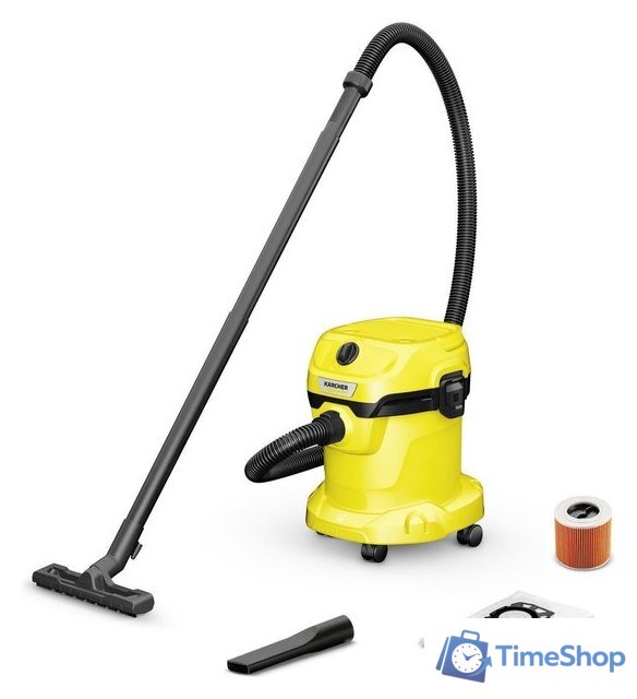 Пылесос Karcher WD 2 Plus V-15/4/18/C 1.628-011.0 - Изображение №1 — Интернет-магазин Time-Shop