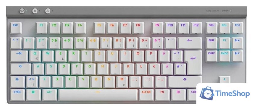 Клавиатура Logitech G515 Lightspeed TKL White GL Brown Tactile 920-012539 (белый, нет кириллицы) - Изображение №1 — Интернет-магазин Time-Shop
