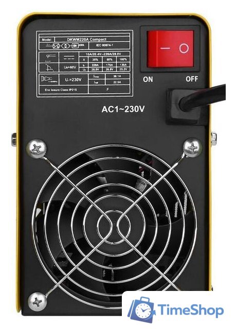Сварочный инвертор Deko DKWM220A Compact - Изображение №3 — Интернет-магазин Time-Shop