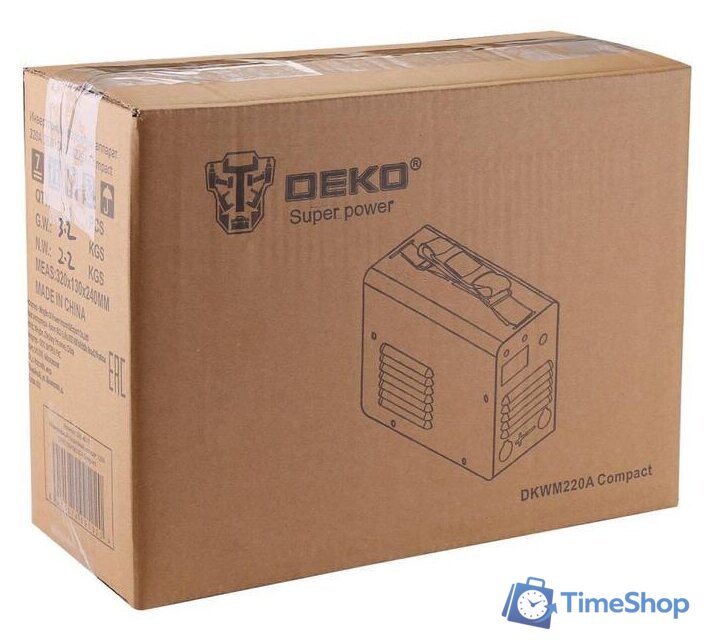 Сварочный инвертор Deko DKWM220A Compact - Изображение №4 — Интернет-магазин Time-Shop