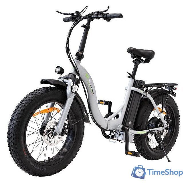 Электровелосипед Yakama S4 (серый) - Изображение №1 — Интернет-магазин Time-Shop