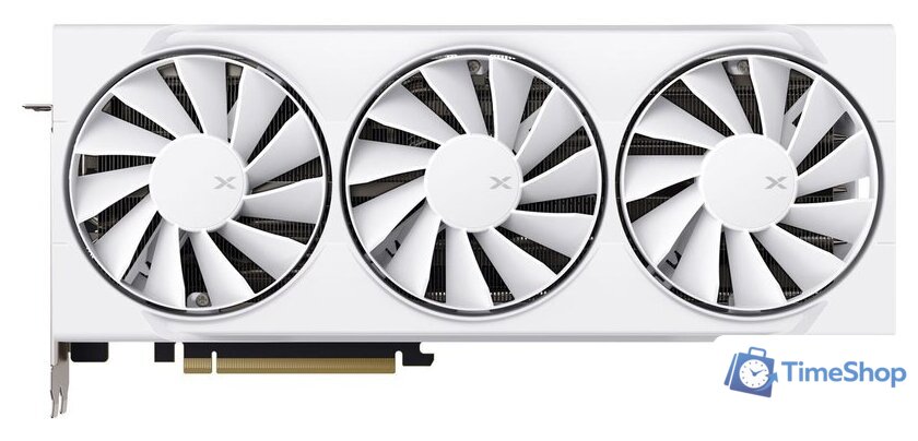 Видеокарта XFX Swift AMD Radeon RX 9070 OC White Triple Fan Gaming Edition RX-97SWFB3W9 - Изображение №1 — Интернет-магазин Time-Shop